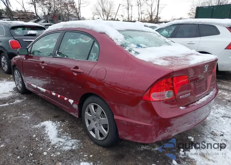 2007 Honda Civic Lx from USA, damaged, VIN 1HGFA16577L000183